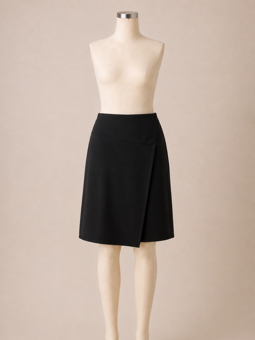 Patagonia Vitaliti Black Faux Wrap A Line Travel Skirt NWT XS